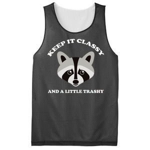 Keep It Classy And A Little Trashy Mesh Reversible Basketball Jersey Tank