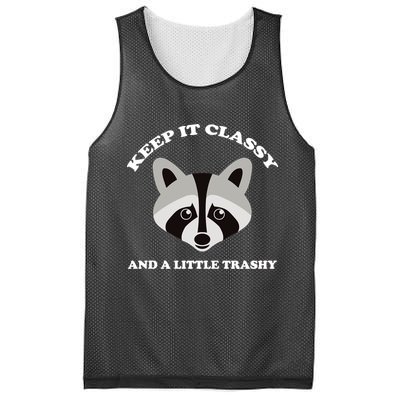 Keep It Classy And A Little Trashy Mesh Reversible Basketball Jersey Tank