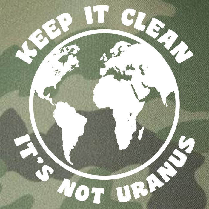 Keep It Clean It's Not Uranus Legacy Tie Dye Trucker Hat