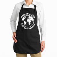 Keep It Clean It's Not Uranus Apron