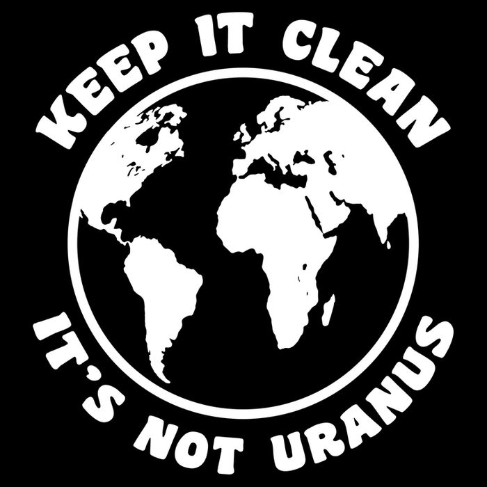 Keep It Clean It's Not Uranus 7-Panel Snapback Hat