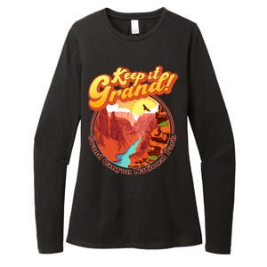 Keep It Grand! Great Canyon National Park Womens CVC Long Sleeve Shirt