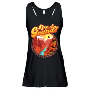 Keep It Grand! Great Canyon National Park Ladies Essential Flowy Tank