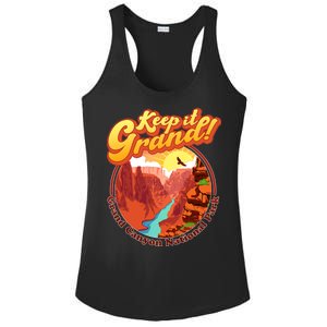 Keep It Grand! Great Canyon National Park Ladies PosiCharge Competitor Racerback Tank