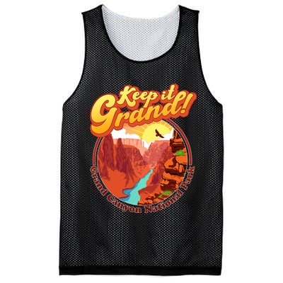Keep It Grand! Great Canyon National Park Mesh Reversible Basketball Jersey Tank