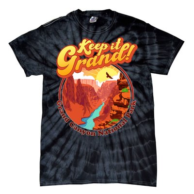 Keep It Grand! Great Canyon National Park Tie-Dye T-Shirt