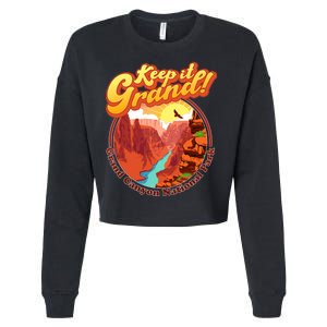 Keep It Grand! Great Canyon National Park Cropped Pullover Crew