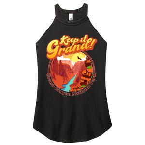 Keep It Grand! Great Canyon National Park Women's Perfect Tri Rocker Tank