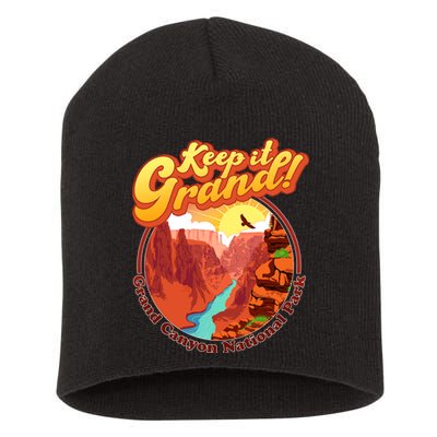 Keep It Grand! Great Canyon National Park Short Acrylic Beanie