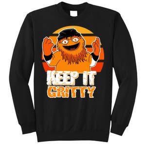 Keep It Gritty Retro Hockey Mascot Sweatshirt