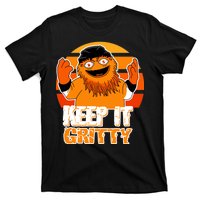 Keep It Gritty Retro Hockey Mascot T-Shirt