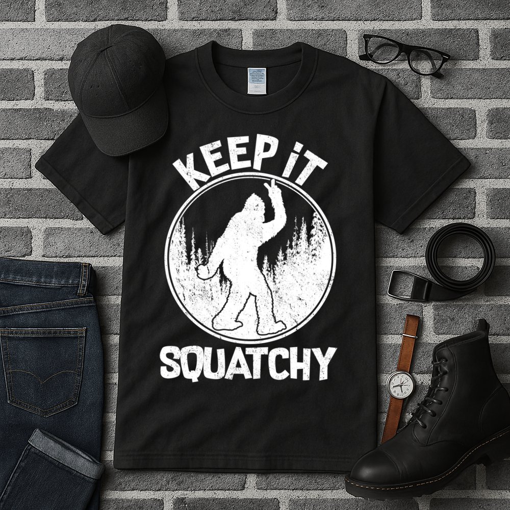 Keep It Squatchy  Tall T-Shirt