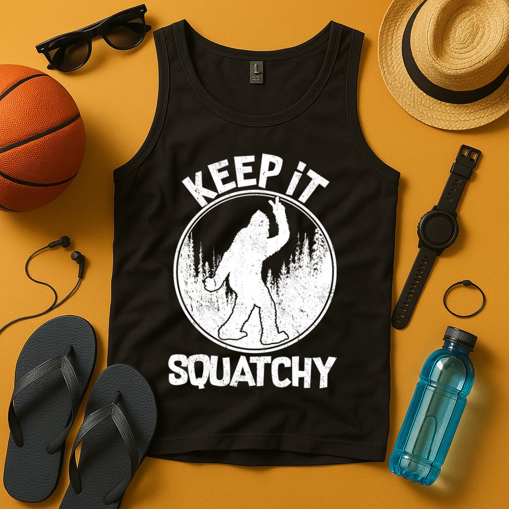 Keep It Squatchy  Tank Top