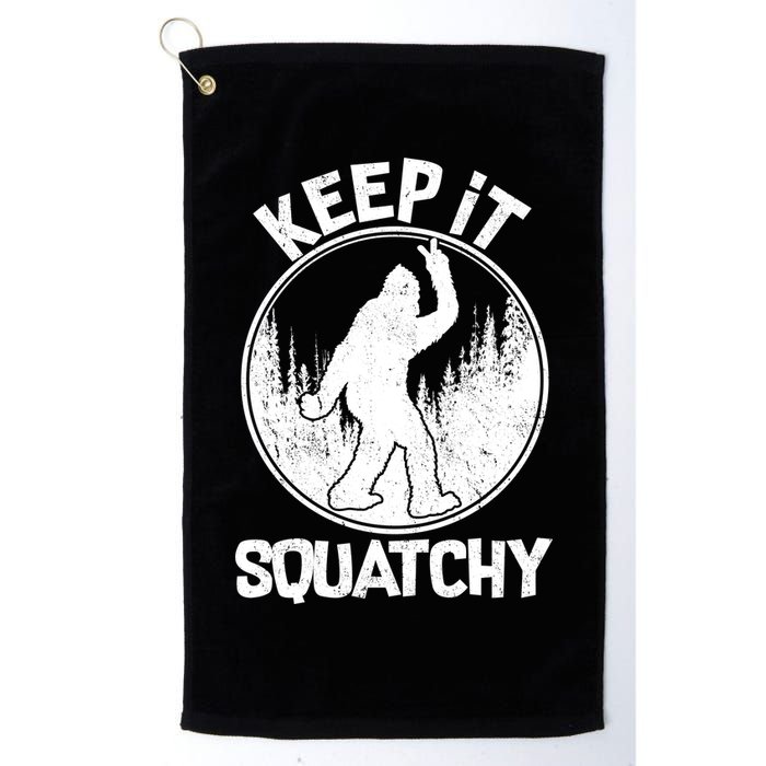 Keep It Squatchy  Golf Towel