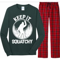 Keep It Squatchy  Long Sleeve Pajama Set