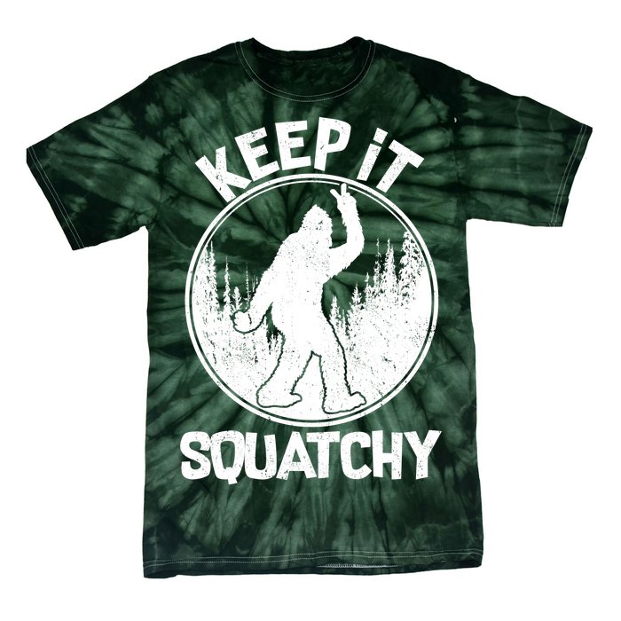 Keep It Squatchy  Tie-Dye T-Shirt