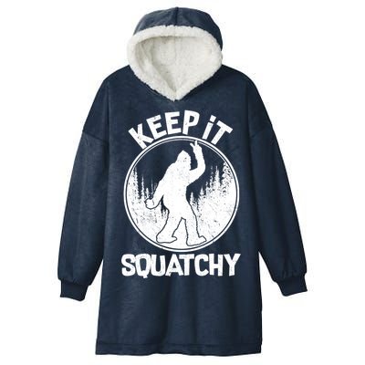 Keep It Squatchy  Hooded Wearable Blanket