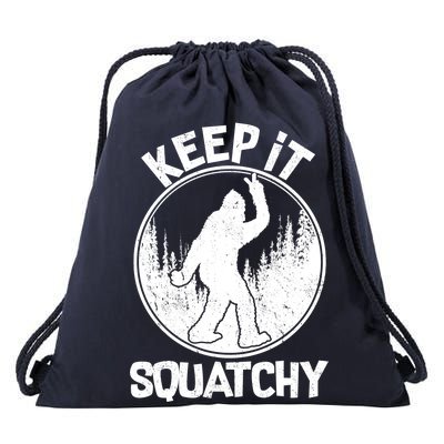 Keep It Squatchy  Drawstring Bag