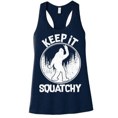 Keep It Squatchy  Women's Racerback Tank