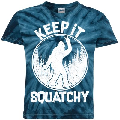 Keep It Squatchy  Kids Tie-Dye T-Shirt