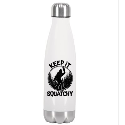 Keep It Squatchy  Stainless Steel Insulated Water Bottle