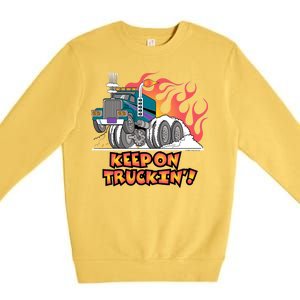 Keep on Truckin' Premium Crewneck Sweatshirt