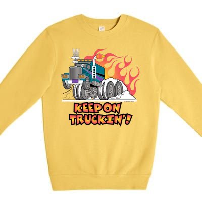 Keep on Truckin' Premium Crewneck Sweatshirt