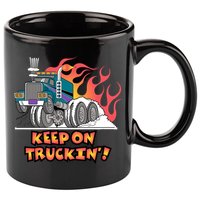 Keep on Truckin' 11oz C Handle Ceramic Mug