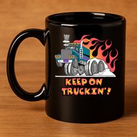 Keep on Truckin' 11oz C Handle Ceramic Mug