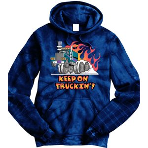 Keep on Truckin' Tie Dye Hoodie