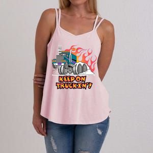 Keep on Truckin' Women's Strappy Tank