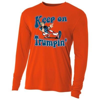 Keep On Trumpin' Pro Trump Cooling Performance Long Sleeve Crew