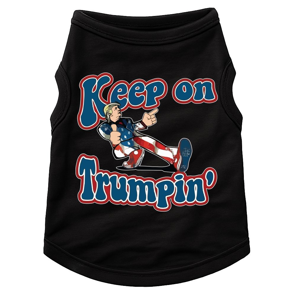 Keep On Trumpin' Pro Trump Doggie Tank