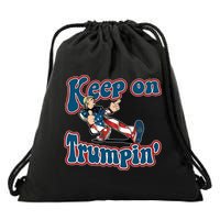 Keep On Trumpin' Pro Trump Drawstring Bag