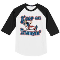 Keep On Trumpin' Pro Trump Baseball Sleeve Shirt