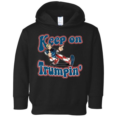 Keep On Trumpin' Pro Trump Toddler Hoodie