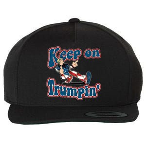 Keep On Trumpin' Pro Trump Wool Snapback Cap