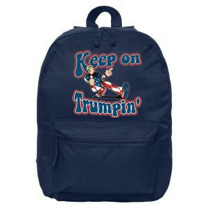 Keep On Trumpin' Pro Trump 16 in Basic Backpack