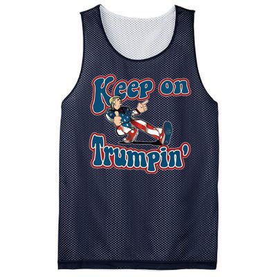 Keep On Trumpin' Pro Trump Mesh Reversible Basketball Jersey Tank