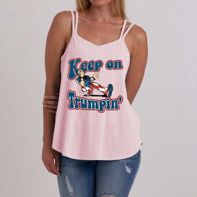 Keep On Trumpin' Pro Trump Women's Strappy Tank