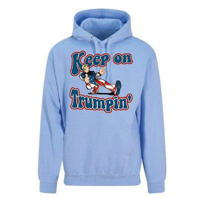 Keep On Trumpin' Pro Trump Unisex Surf Hoodie