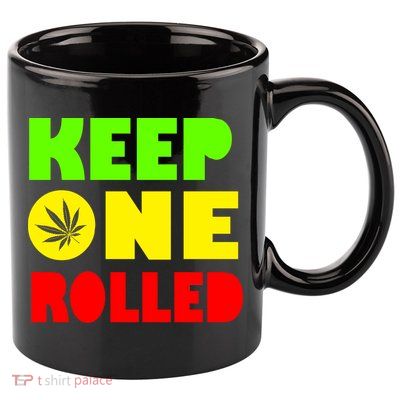 Keep One Rolled 11oz C Handle Ceramic Mug