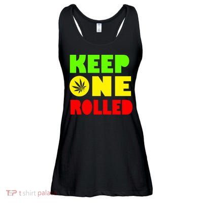 Keep One Rolled Ladies Essential Flowy Tank