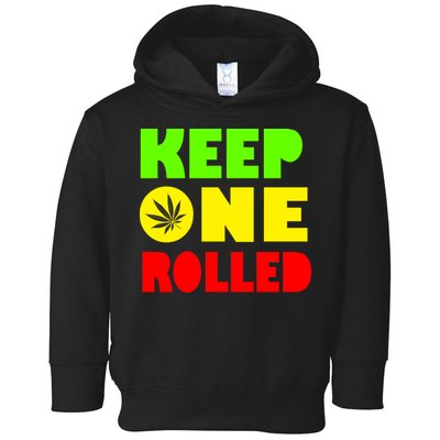 Keep One Rolled Toddler Hoodie