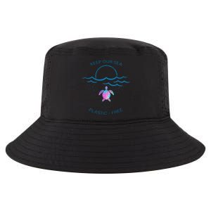 Keep Our Sea Plastic Free Cool Comfort Performance Bucket Hat