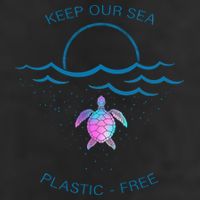 Keep Our Sea Plastic Free 7 Panel Mesh Trucker Snapback Hat