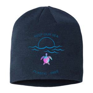 Keep Our Sea Plastic Free Sustainable Beanie