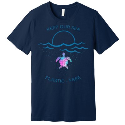 Keep Our Sea Plastic Free Premium T-Shirt