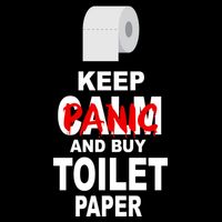 Keep Panic And Buy Toilet Paper Impact Tech Backpack