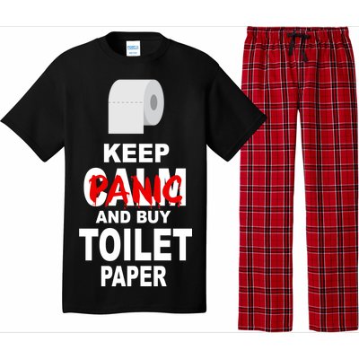 Keep Panic And Buy Toilet Paper Pajama Set